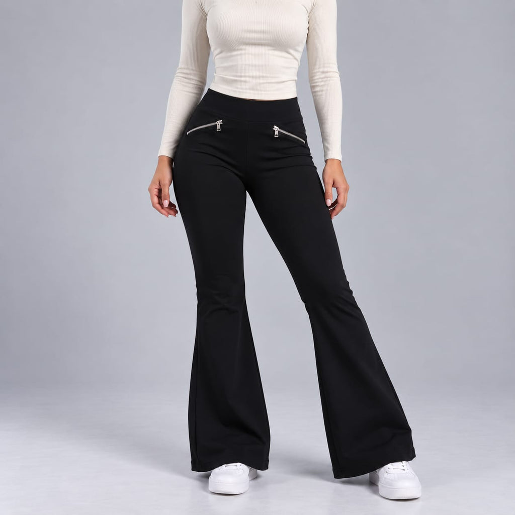 Flare Zip Pants