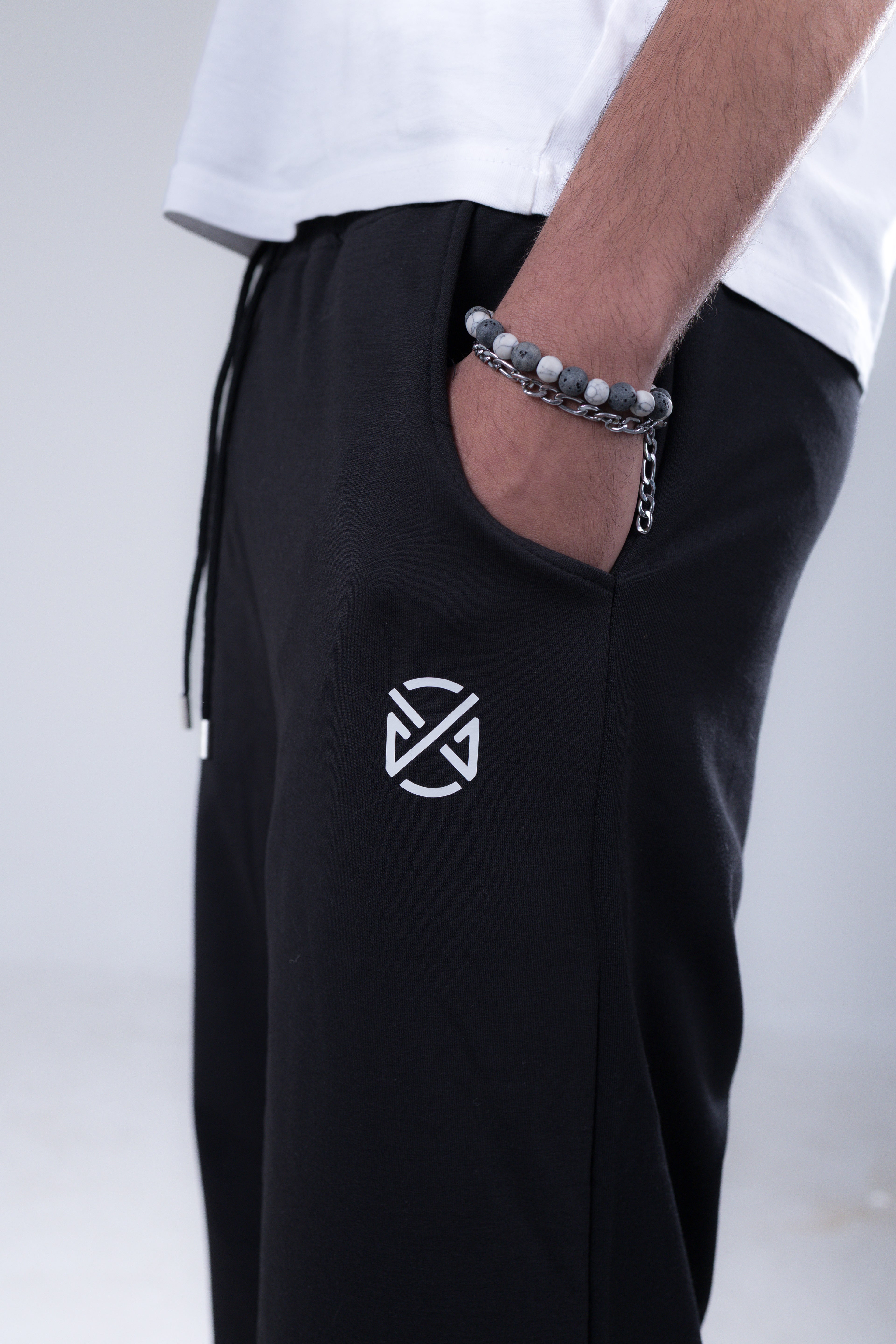 Unisex Black Sweatpants