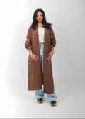 Cardigan in Brown