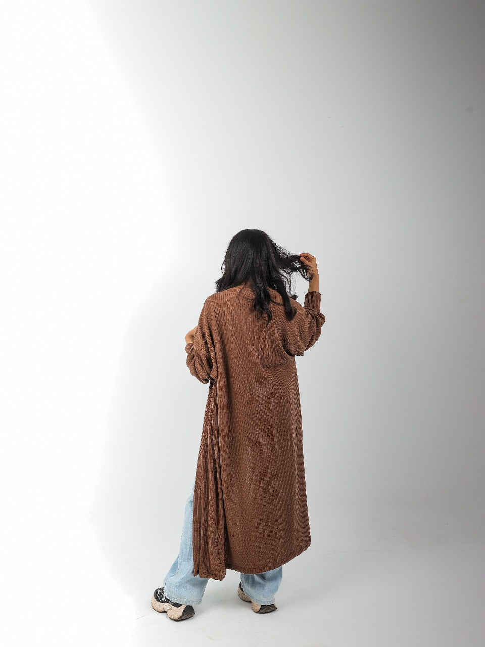 Cardigan in Brown