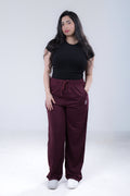Unisex Burgundy Sweatpants