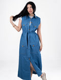 Denim dress