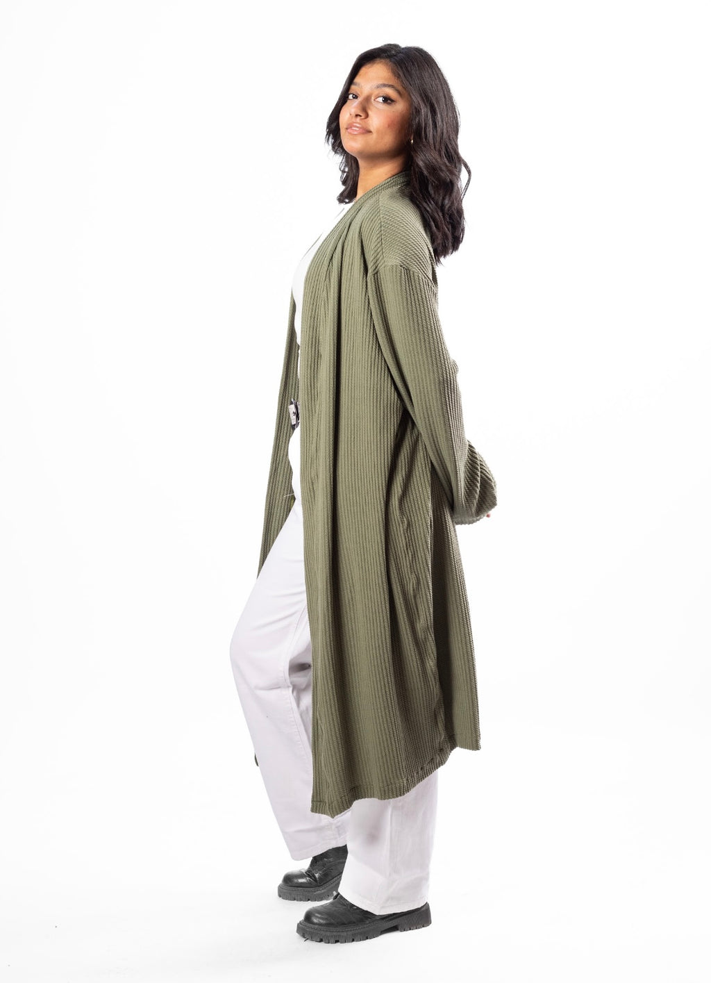 Cardigan in Mint Green