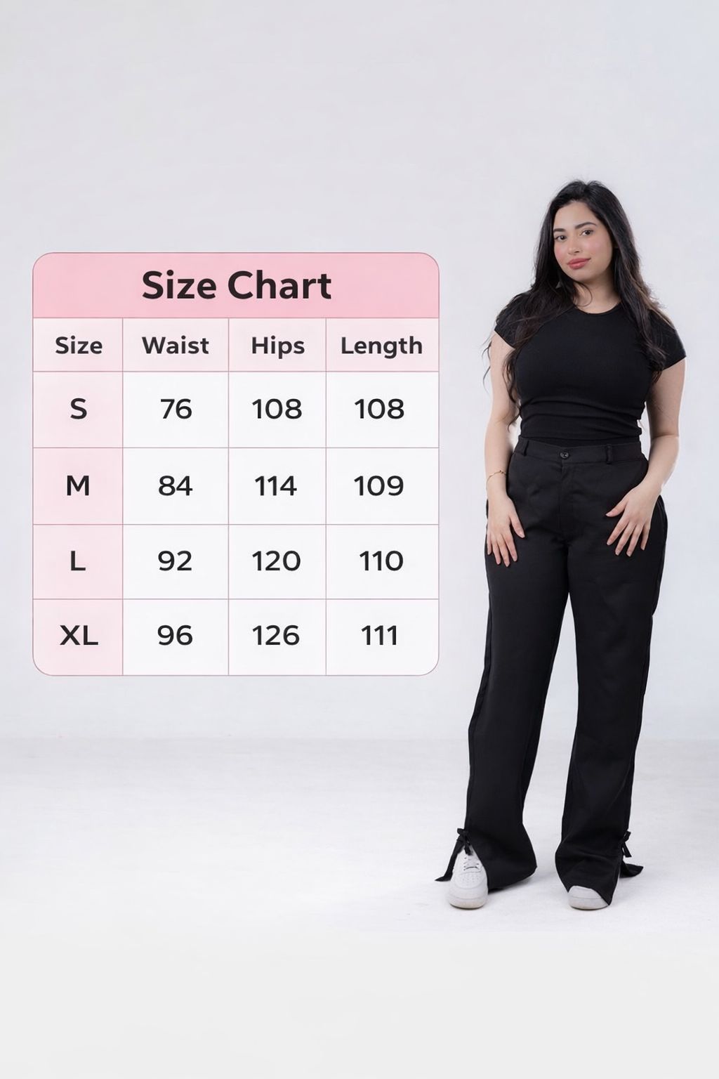 Black Wideleg Pants